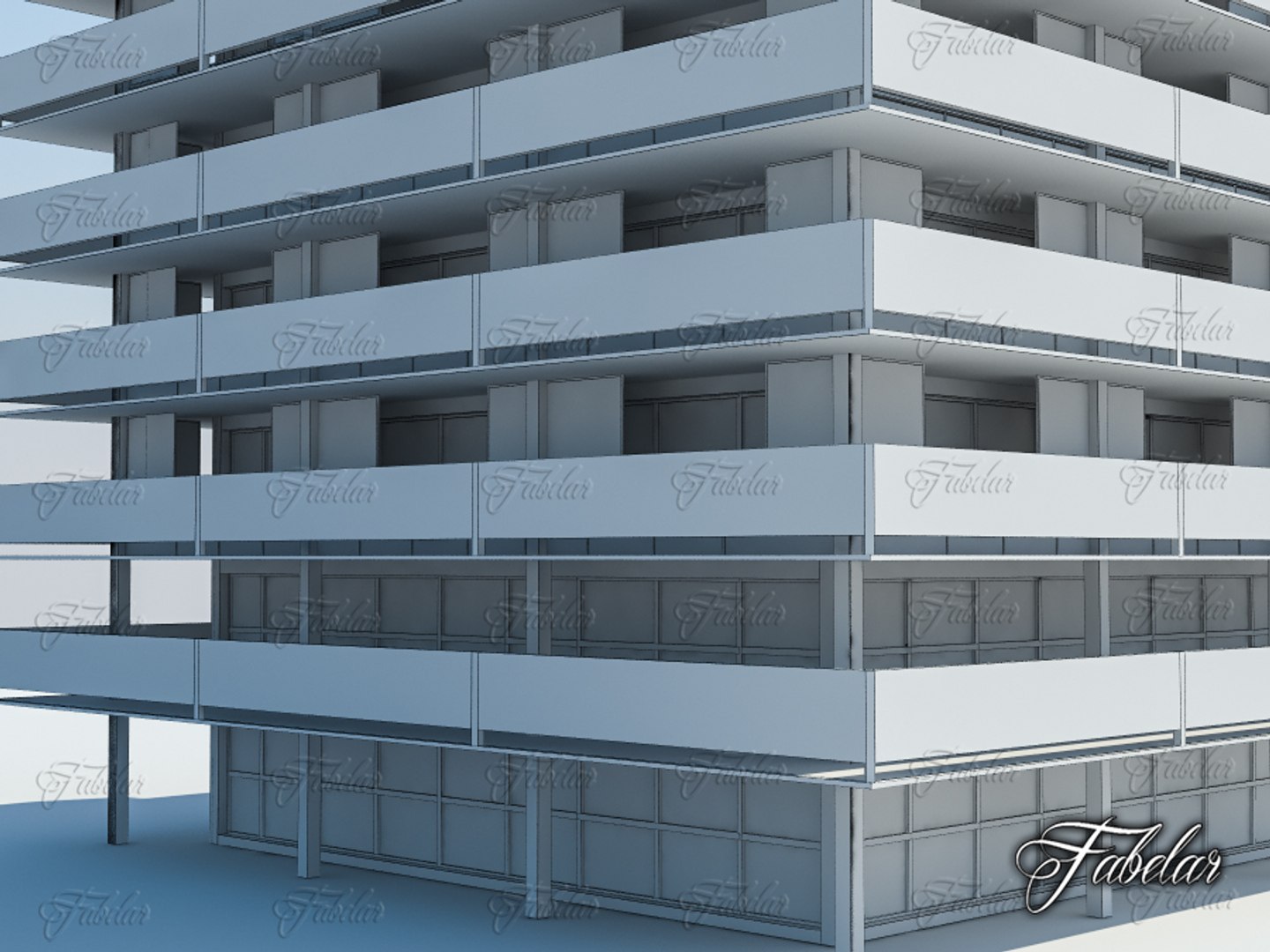 Building Mentalray Modular 3d Model