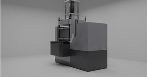 Industrial rubber shoe sole injection machine