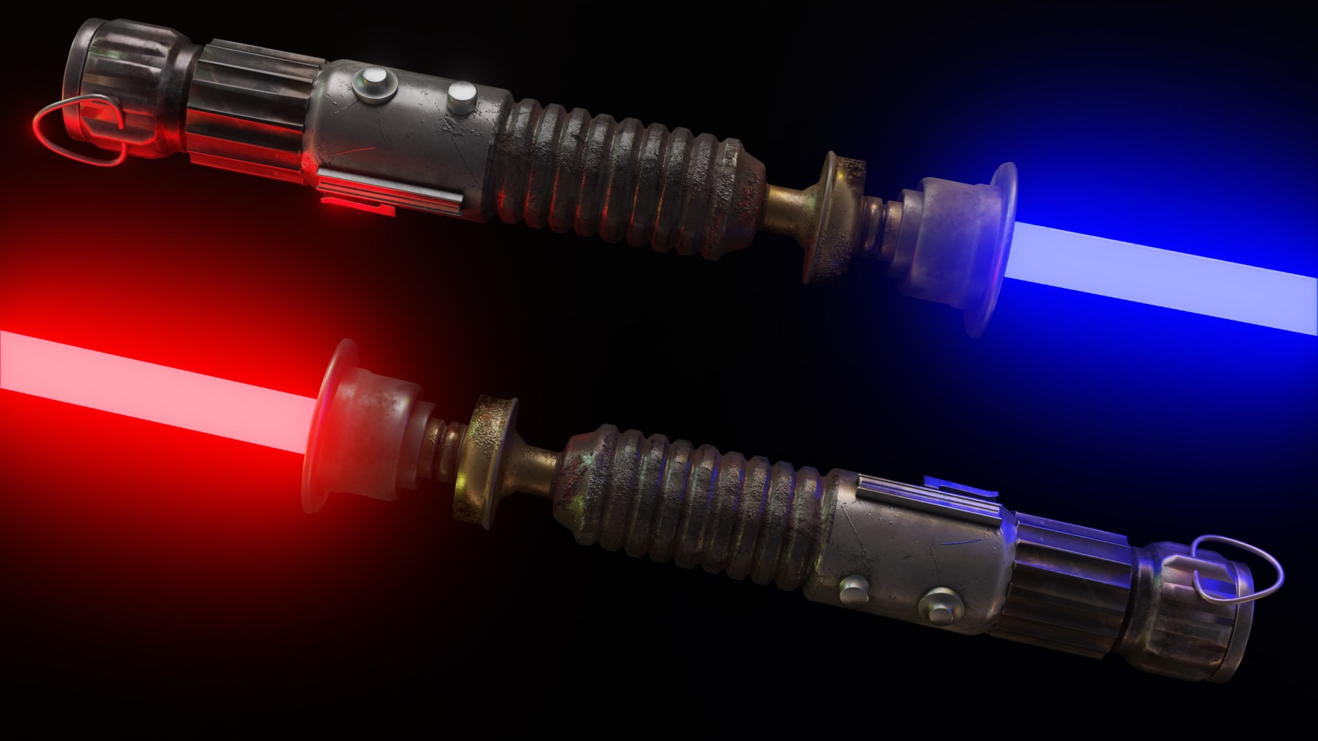 ObiWan Lightsaber 3D Model TurboSquid 1996144
