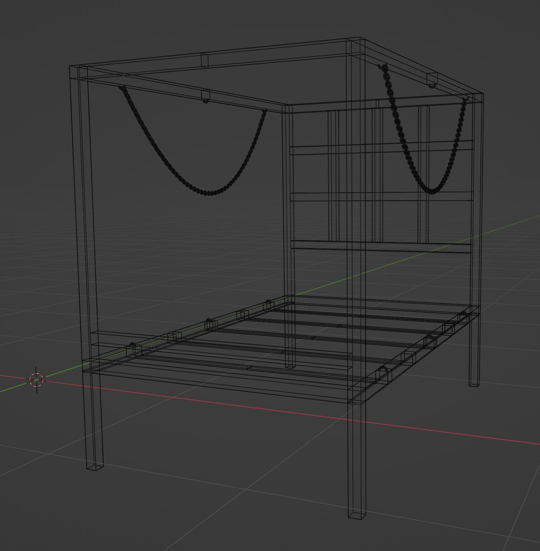 Bdsm Bed-Cage 3D Model - TurboSquid 2103424