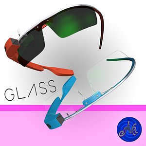 google glass 3d max