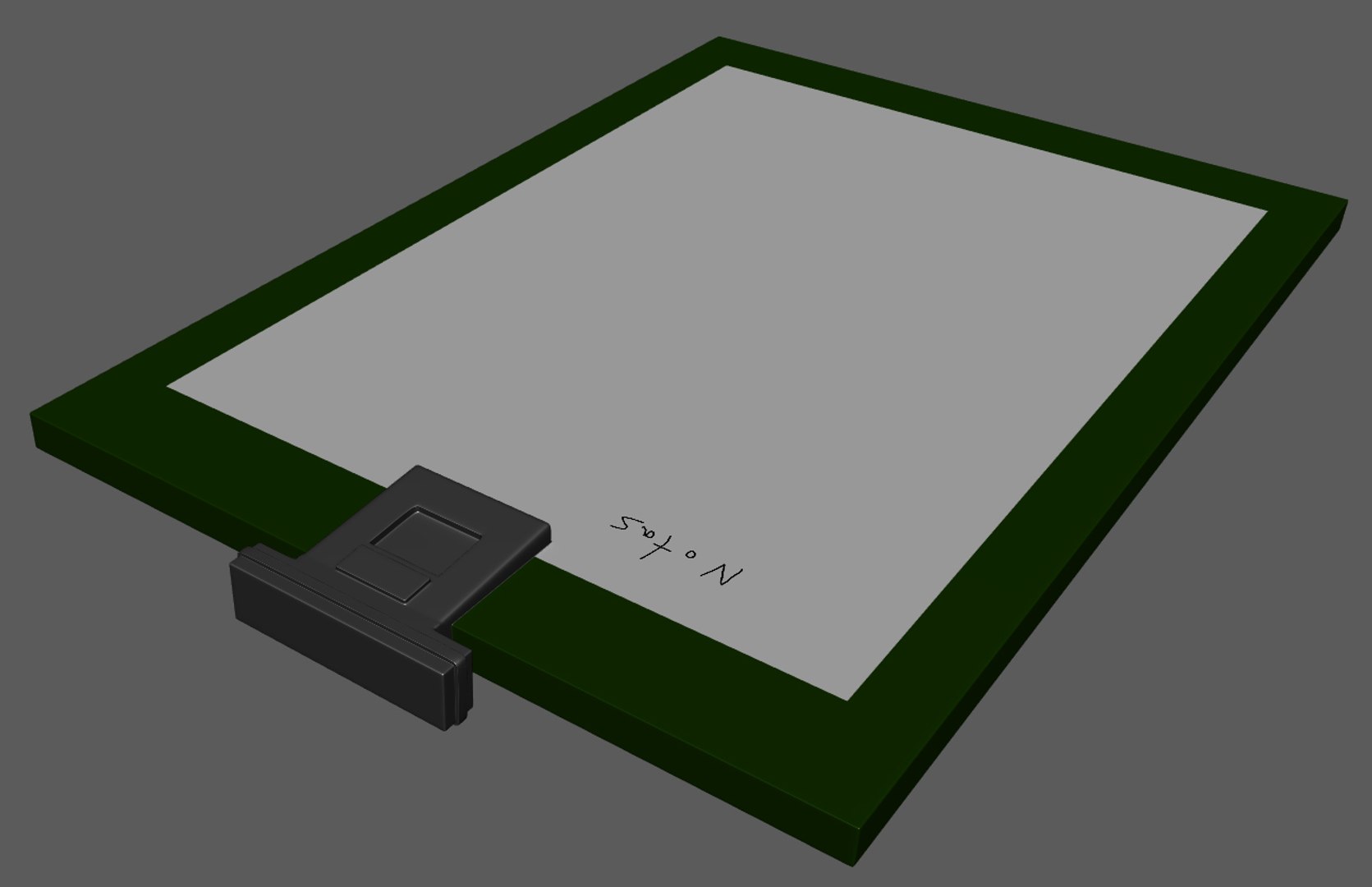 Free Clipboard 3d Model