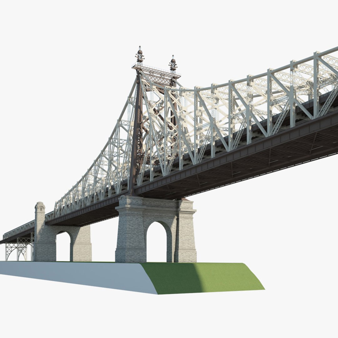 Queensboro Bridge 3D model - TurboSquid 1715855