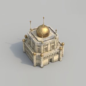 Arabian city - courtyard building