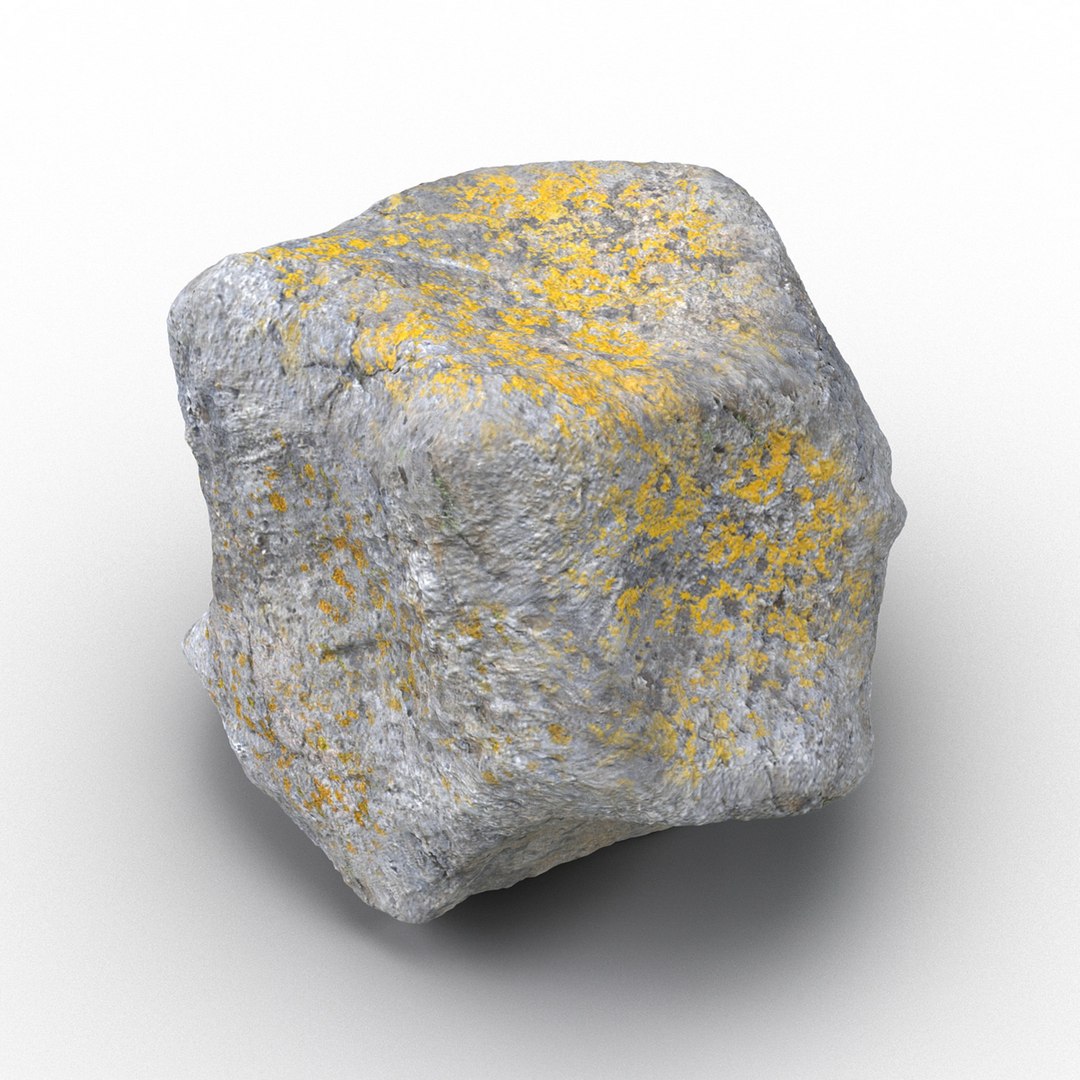 Stone 6 3D Model 3D model preview