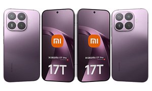 Xiaomi 17T Pro Deep Violet 3D model