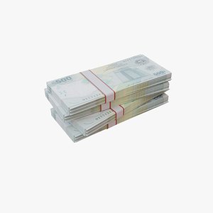 500 Central African CFA Franc XAF 3D