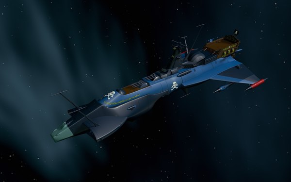 Cosmo Fleet Special Space Pirate Captain Harlock ARCADIA: No