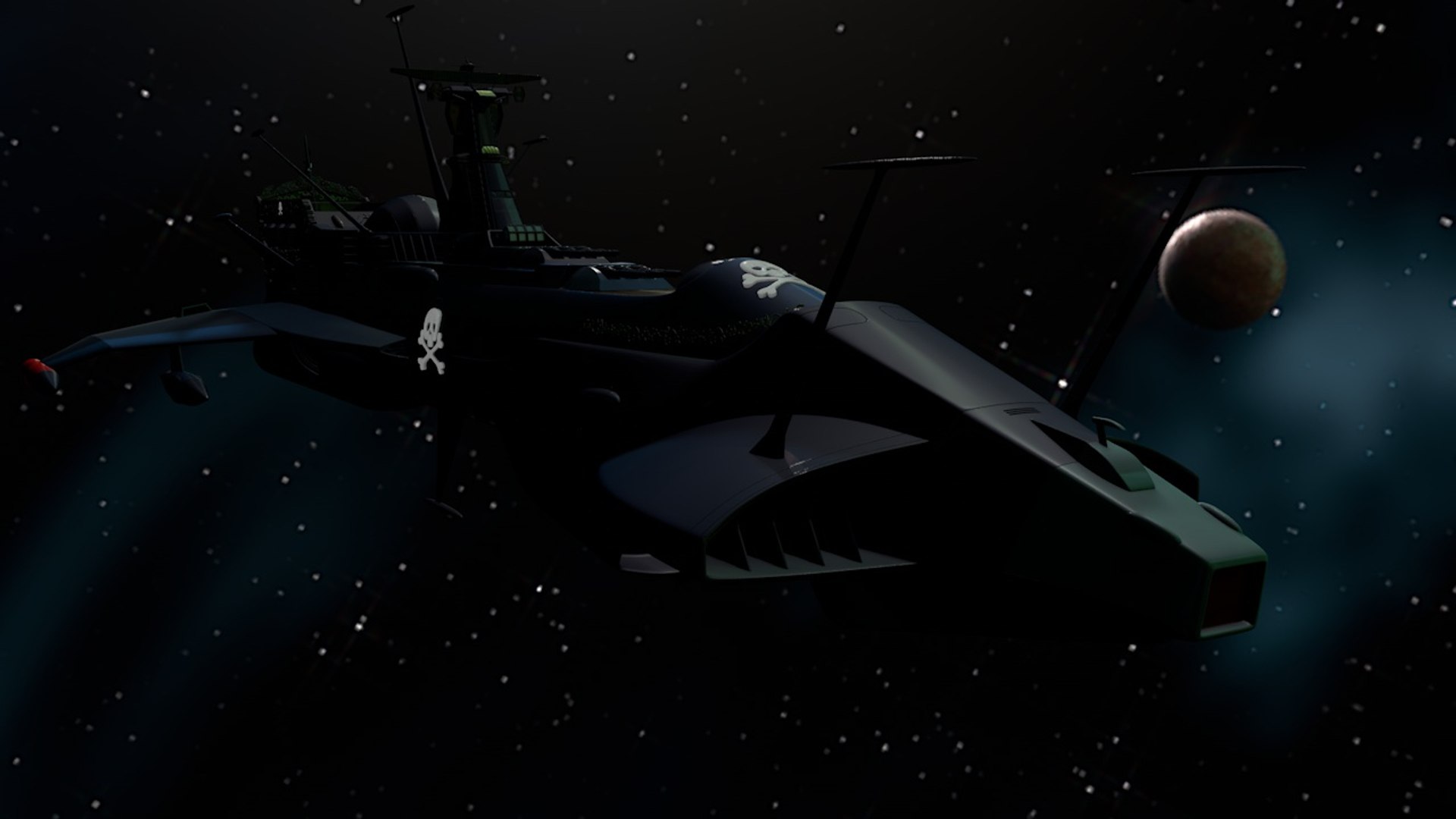 The Atlantis - Albator/Captain Harlock : r/StarshipPorn