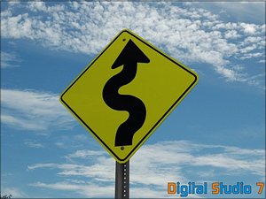 curvy road - 3ds