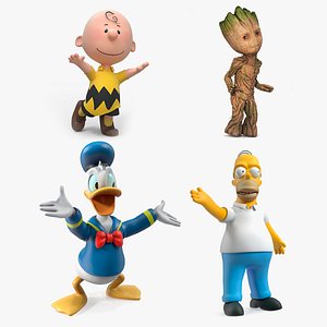 Rigged Movie and Television Characters Collection 2