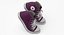 3D Basketball Shoes Bent Purple