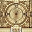 Reloj de Pared Clásico 015 Dorado