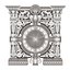 Reloj de Pared Clásico 015 Dorado