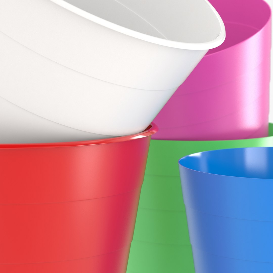 Ikea Fniss Waste Bin 3D Model - TurboSquid 1501866