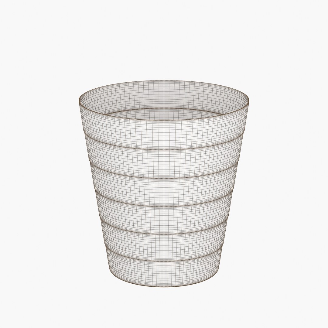 Ikea Fniss Waste Bin 3D Model - TurboSquid 1501866