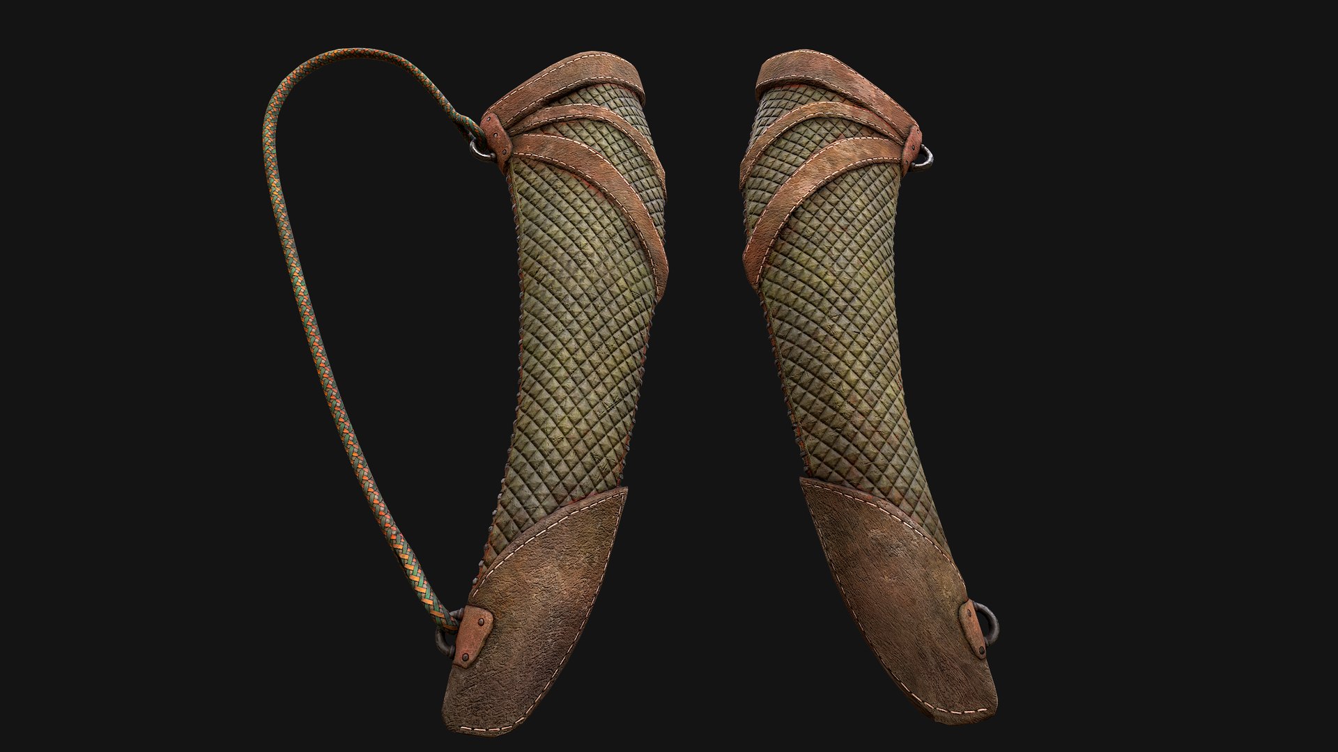 Arrow Quiver Medieval Weapons Bow Crossbow Ammunition 3D model https://p.turbosquid.com/ts-thumb/gt/cWzLU9/Zl/quivergreenimg19/png/1758099812/1920x1080/fit_q87/75306c71be8470e92f884a0d11eb960dc36faec9/quivergreenimg19.jpg