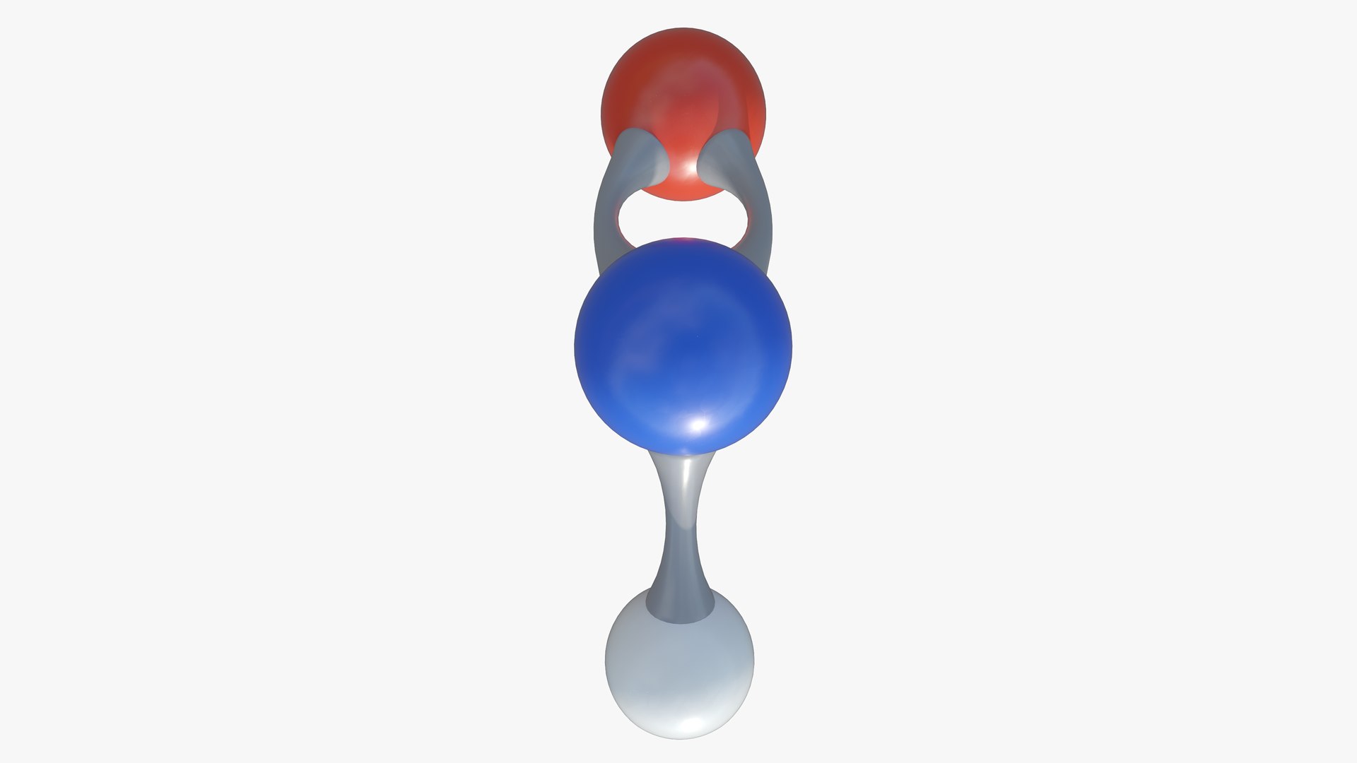 3D Model Nitroxyl Molecule With PBR 4K 8K - TurboSquid 1944872