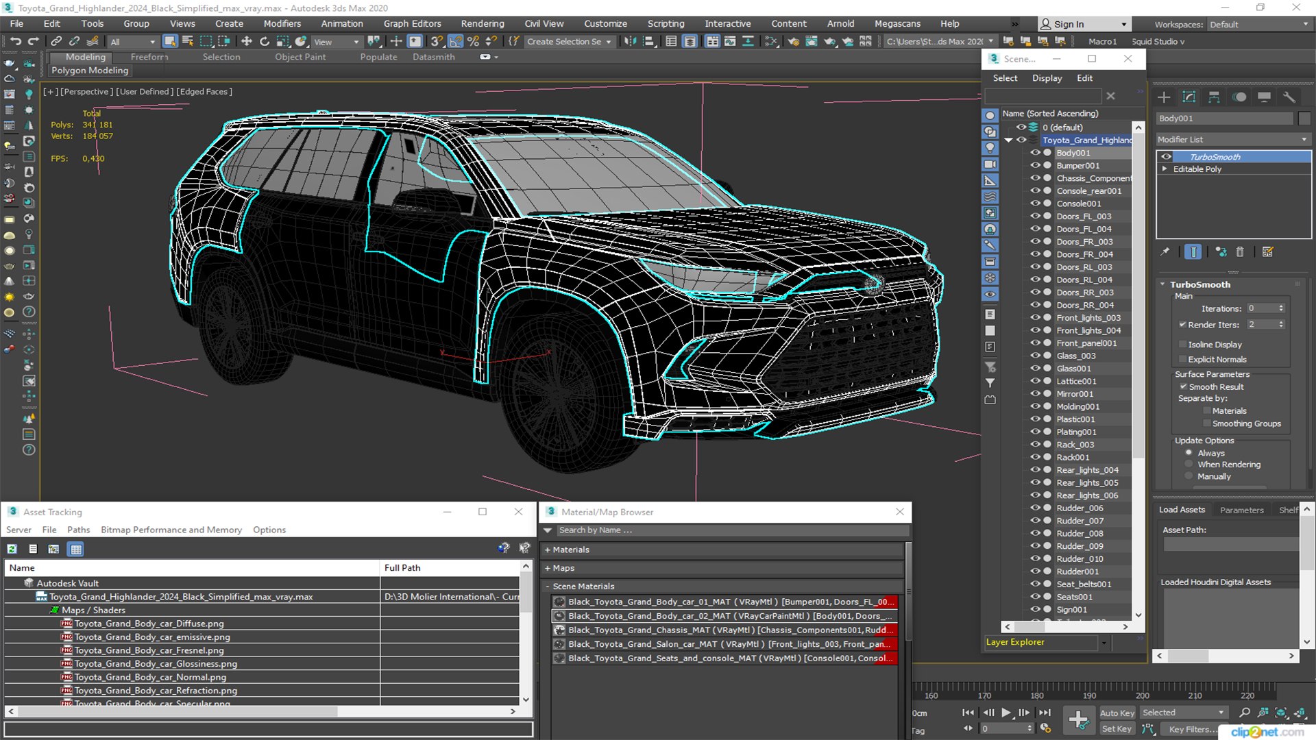 Toyota Grand Highlander 2024 Black Simplified 3D model https://p.turbosquid.com/ts-thumb/gt/hTROW7/Ya/toyota_grand_highlander_2024_black_simplified_037/jpg/1737219100/1920x1080/fit_q87/d37d609f7280c0725cfb4aef845edc673593fe5c/toyota_grand_highlander_2024_black_simplified_037.jpg