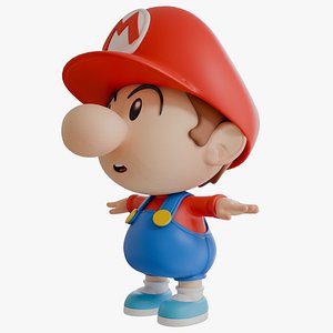 Baby Super Mario Character