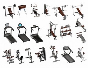 Gym Equipment Collection Fitness Equipment Collection