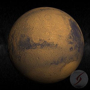 3dsmax planeta planet mars