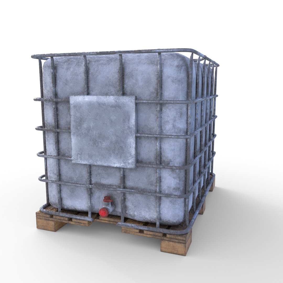 Ibc Container 3D - TurboSquid 1476322