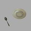 Assiette et cuillère