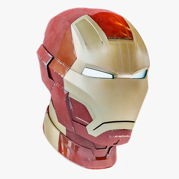 modèle 3D de Casque Iron Man Mark 42 - TurboSquid 1263515