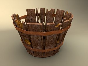 obj old basket