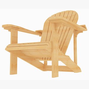 Beach Front Adirondack Wooden Chair(1)
