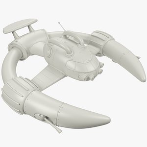 Space Fighter Mesh