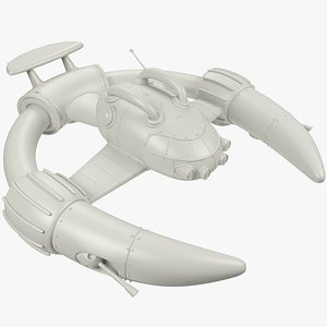 Space Fighter Mesh