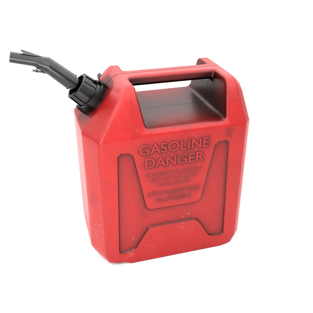 3D Gasoline Canister 10L Plastic - TurboSquid 1932213