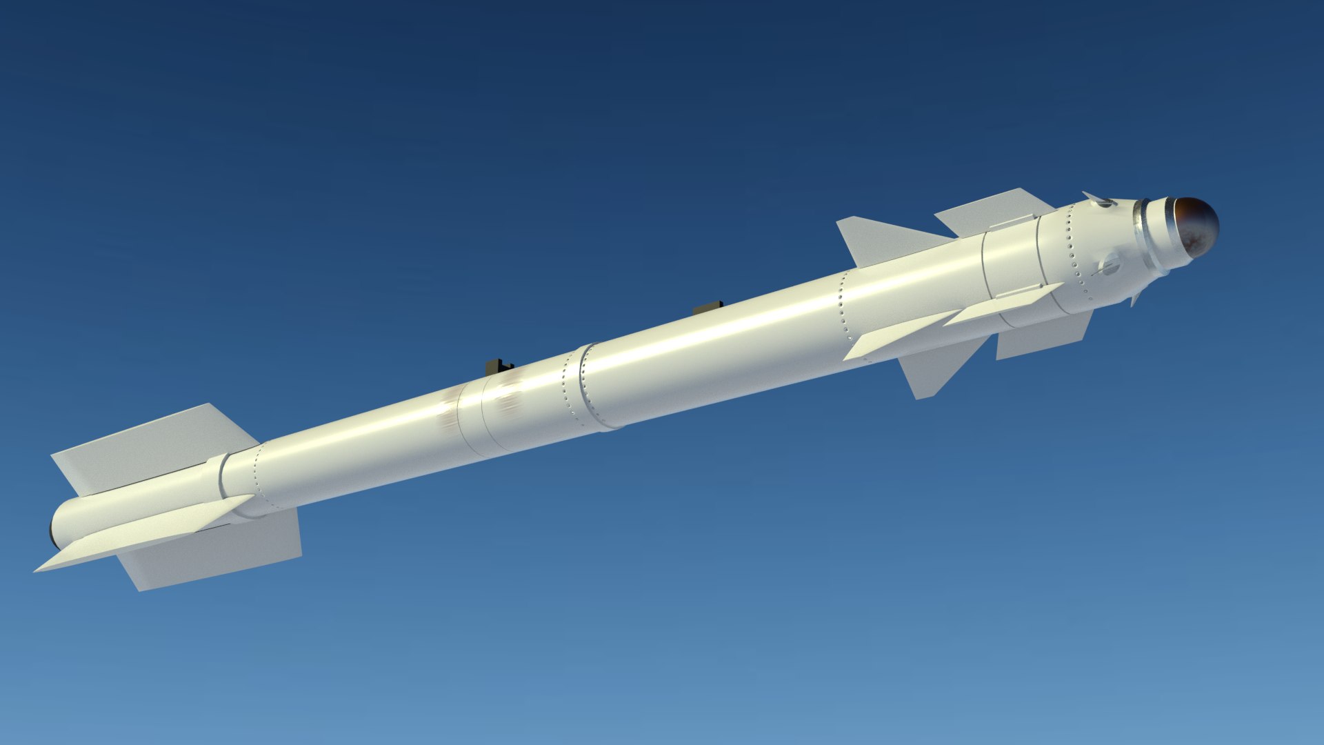 3D Missile Model - TurboSquid 1620664