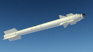 3D missile model