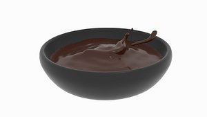 splat choco bowl 3D model