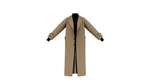 Long Coat  Trench Coat