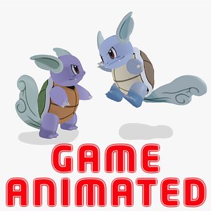 POKEMON Wartortle Animated Game Already