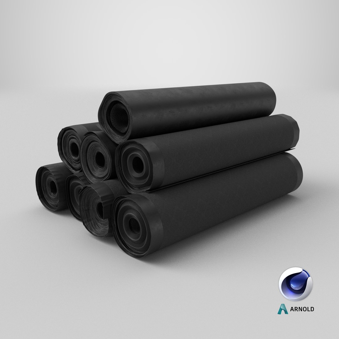 3D Bitumen Roofing Membrane Roll https://p.turbosquid.com/ts-thumb/gu/JvXYD5/E5/stemcell_cinema_4d_arnold_render/png/1787142562/1920x1080/fit_q87/e40c5b4fb77b272203019cb21ac928f2e6a5c13d/stemcell_cinema_4d_arnold_render.jpg