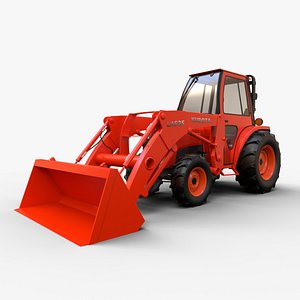 3D KUBOTA L3200 Steel Cab for model