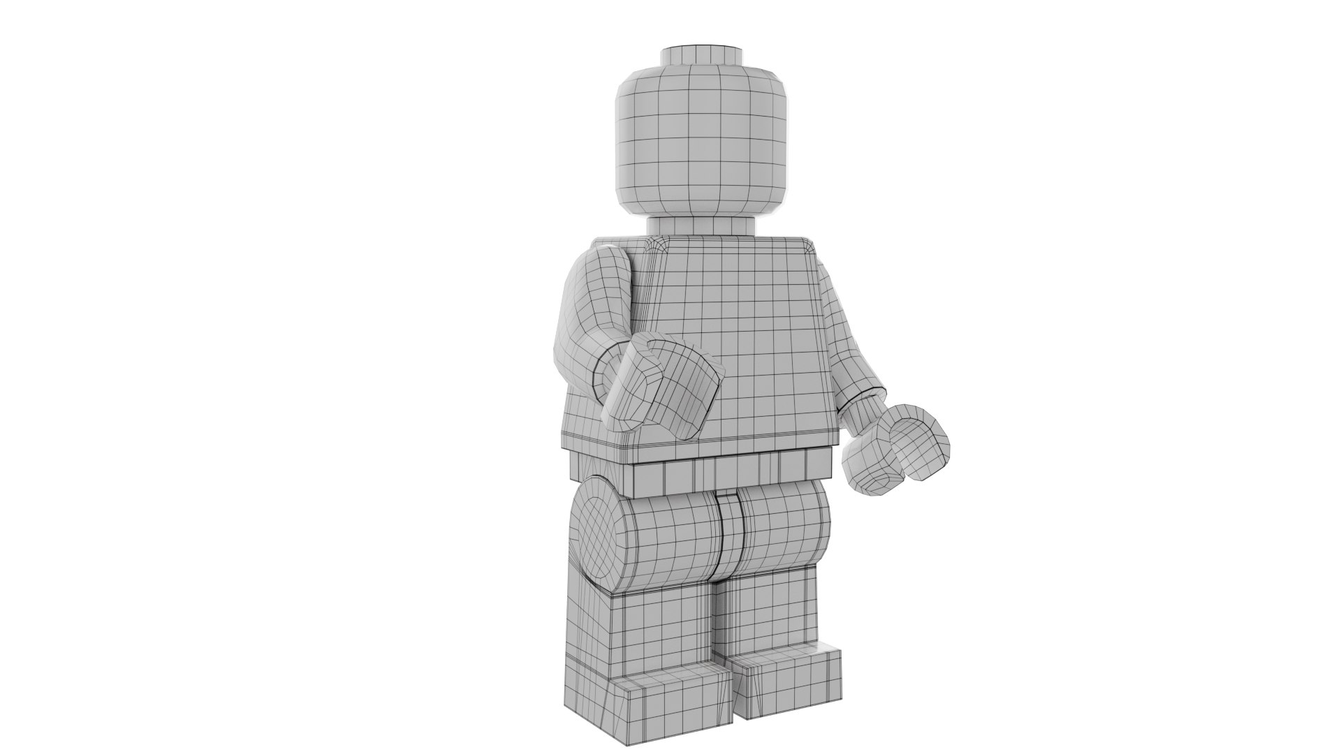 Create 3d lego model mini figure 3d roblox lego style character modelling  by Cloud_7design