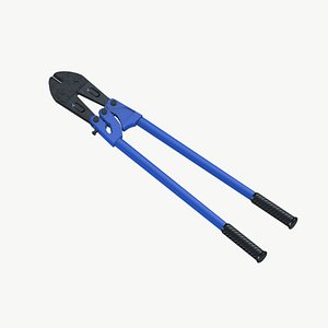 3D Bolt Cutter model