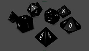 Table Top Dice Set