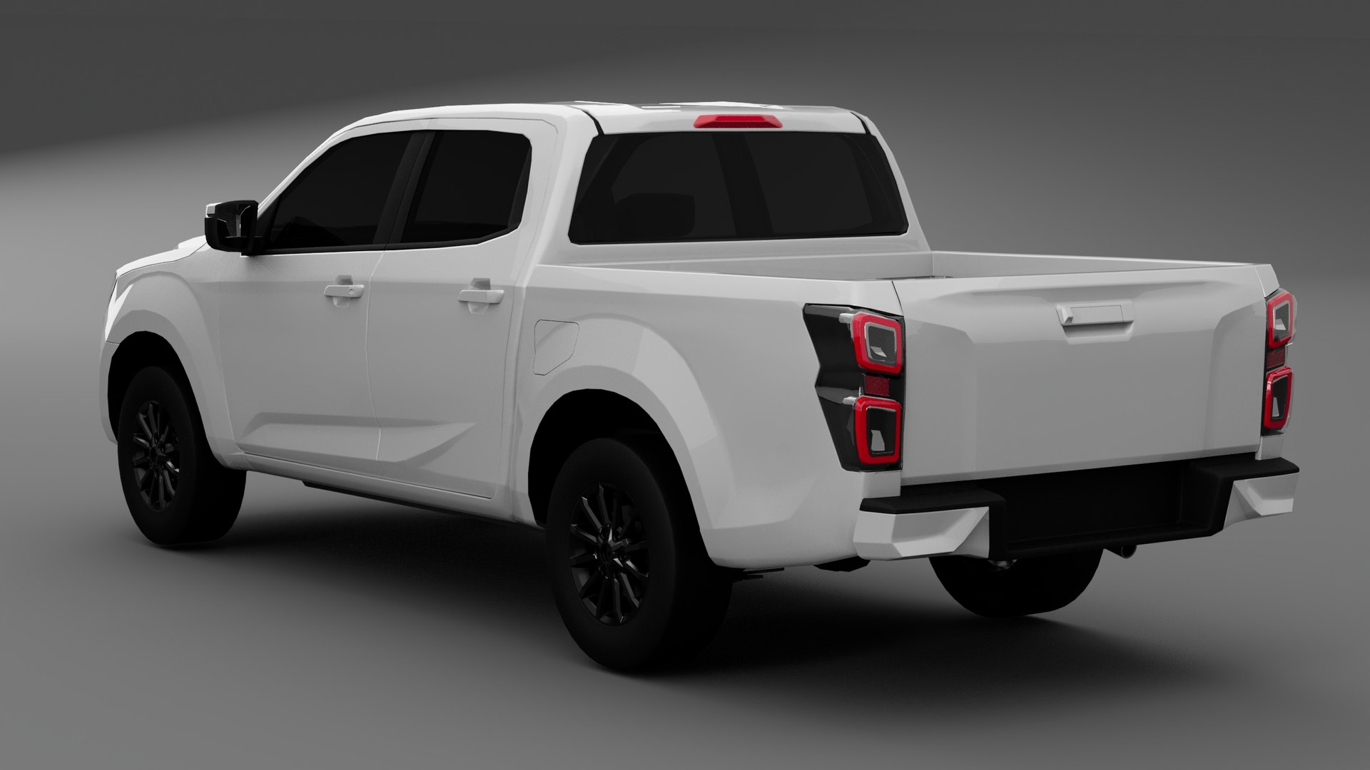 3D Isuzu Dmax 2020 Cab4 Model - TurboSquid 2090871
