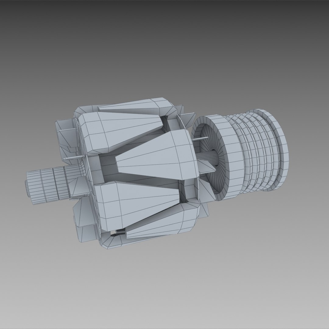 3d Alternator Engine Model