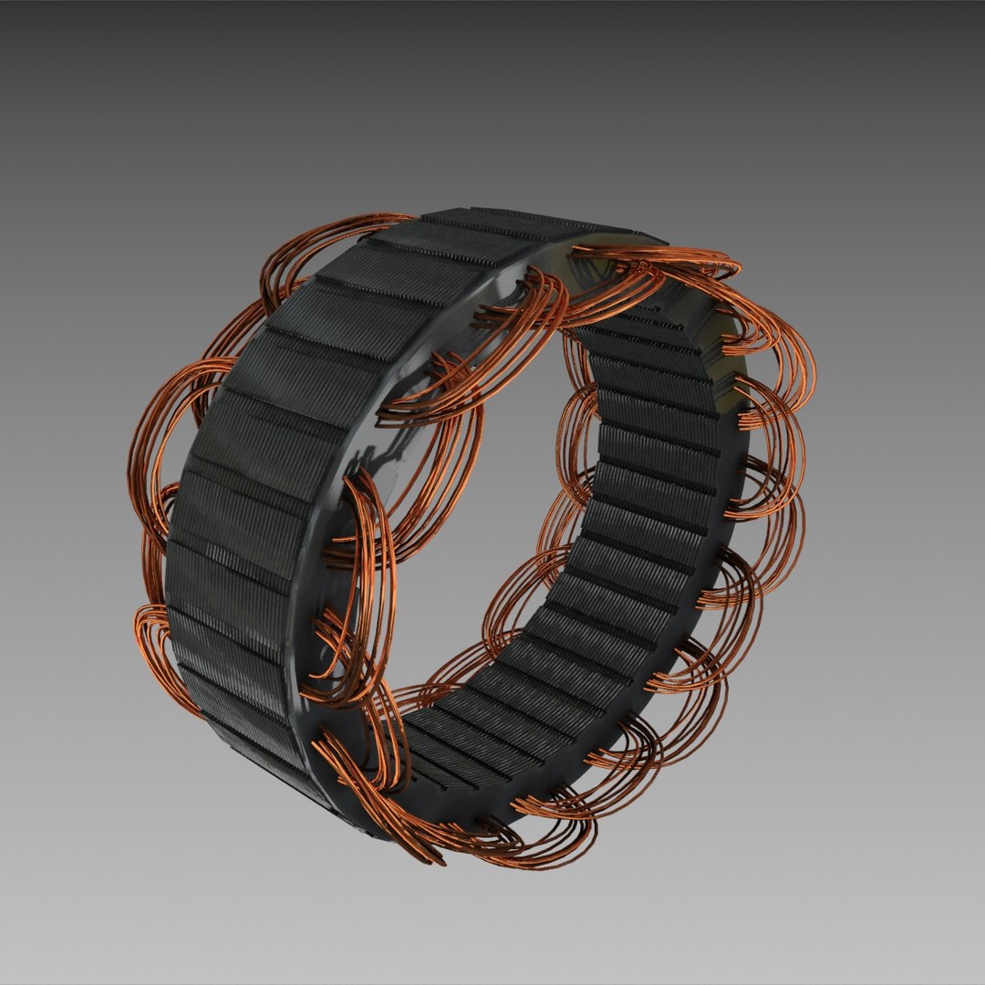 3d Alternator Engine Model