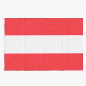 Flag Laying Pose Austria