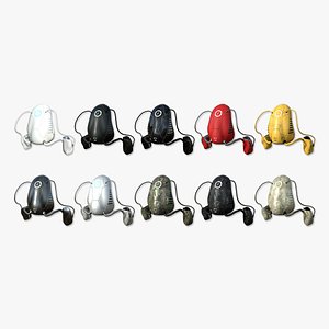 3D 10 Jetpacks H Collection - SciFi Character Design