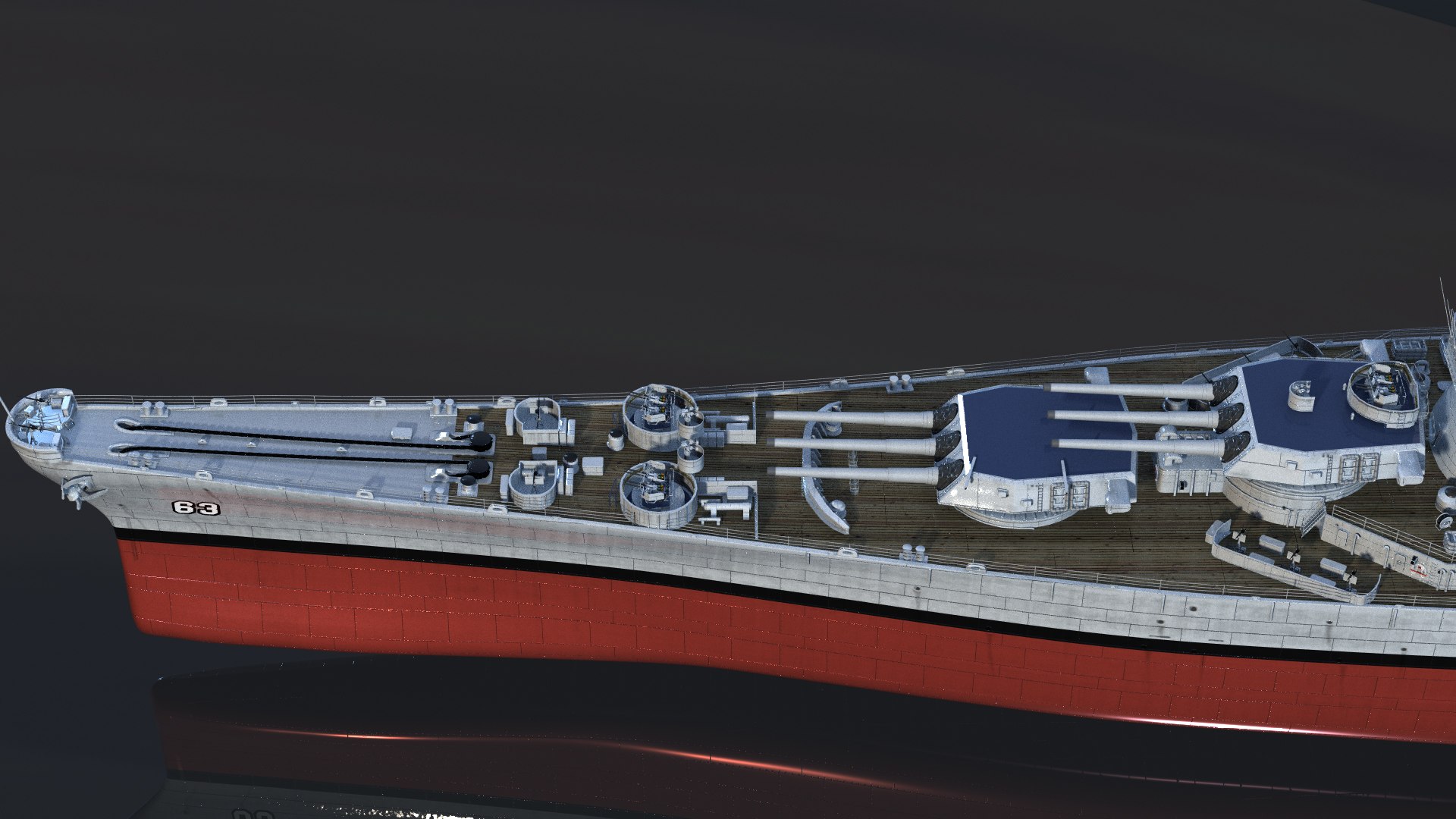 3D USS Missouri - BB63 model https://p.turbosquid.com/ts-thumb/gu/nSRVqG/H4/shot14a/jpg/1642995431/1920x1080/fit_q87/e74482c36f242c4f74ecbcd53cf12254c04b4ea0/shot14a.jpg